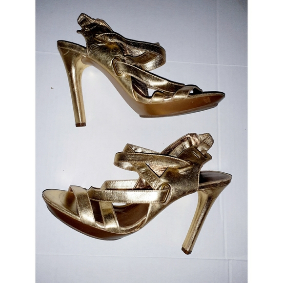 Diane Von Furstenberg Strappy Platform Slingback - Picture 15 of 15